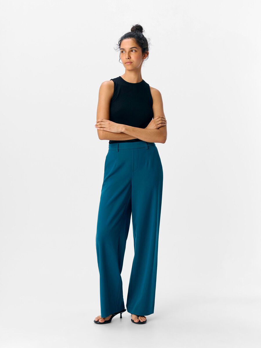Carousel image - OBJLISA TROUSERS, Legion Blue | 4