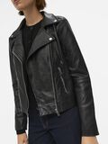 Object Collectors Item CROPPED LEATHER JACKET, Black, highres - 23039577_Black_006.jpg