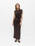 Product image thumbnail - DRAPIERTES GRIECHISCH INSPIRIERTES KLEID, Seal Brown | 4