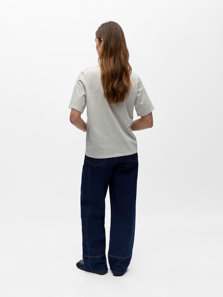 Product carousel image - BASIC T-SHIRT, Light Grey Melange | 2