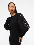 Object Collectors Item AVEC BRODERIE ROBE EN MAILLE, Black, highres - 23039421_Black_006.jpg