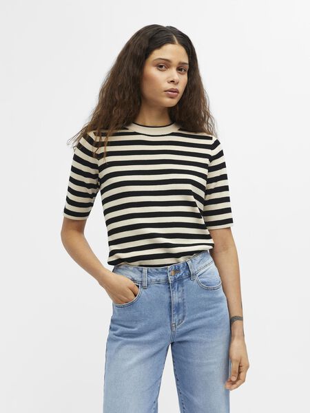 Object Collectors Item STRIPED KNITTED TOP, Sandshell, highres - 23043128_Sandshell_1071204_003.jpg