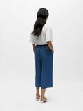 Product image thumbnail -  CROPPED WIDE TROUSERS, Medium Blue Denim | 4