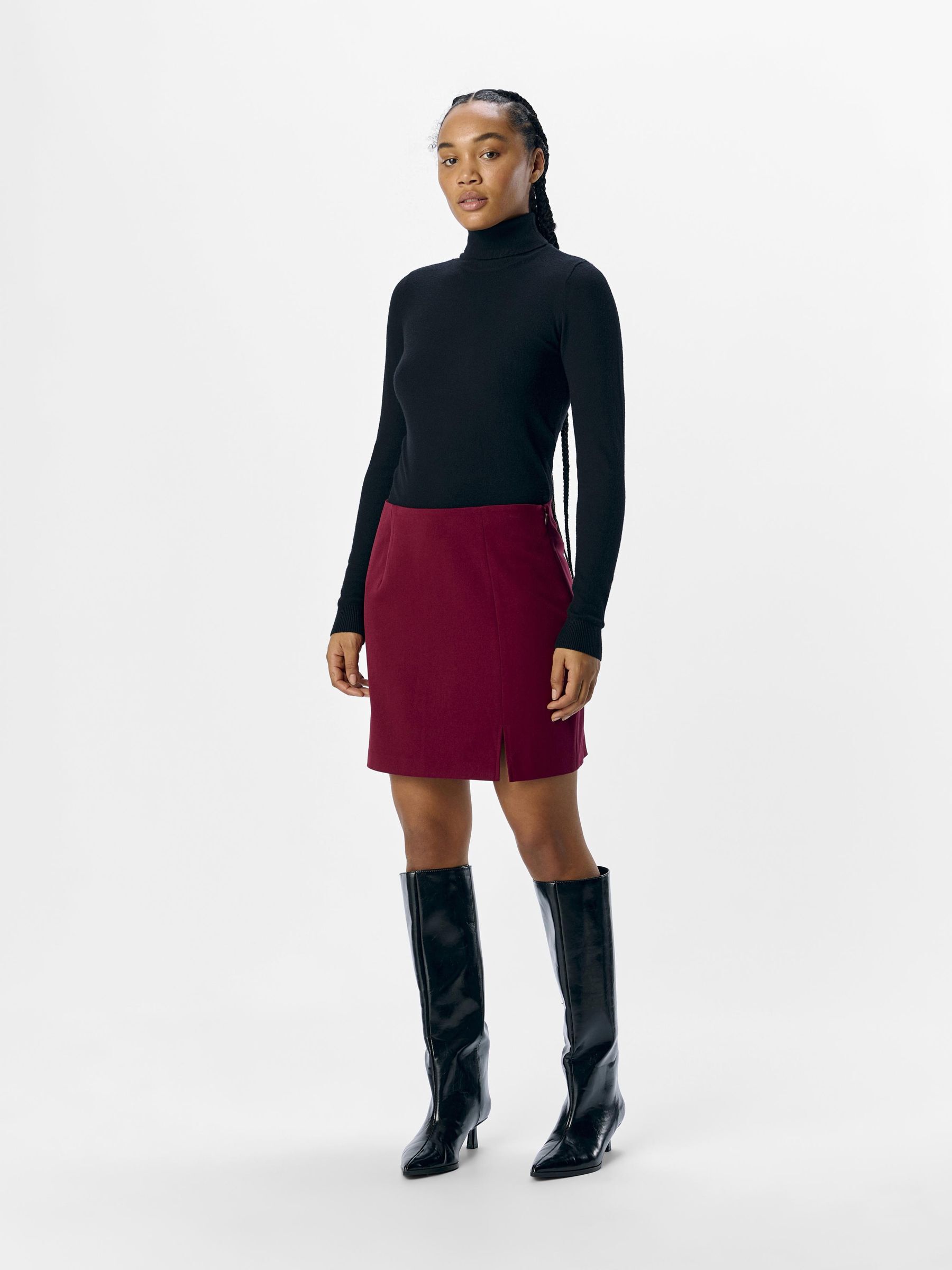 Jupe violet clearance