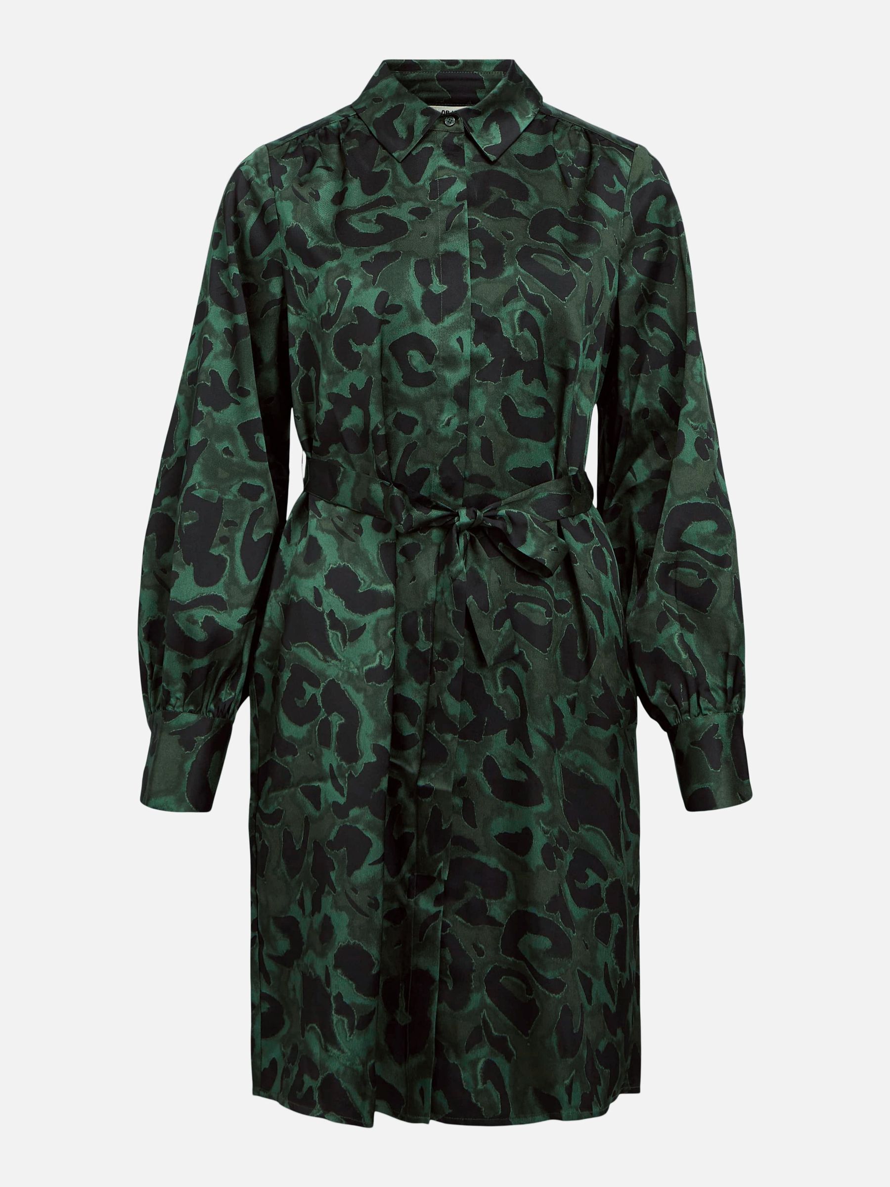 LANGE MOUWEN BLOUSEJURK Groen .OBJECT CI Nederland