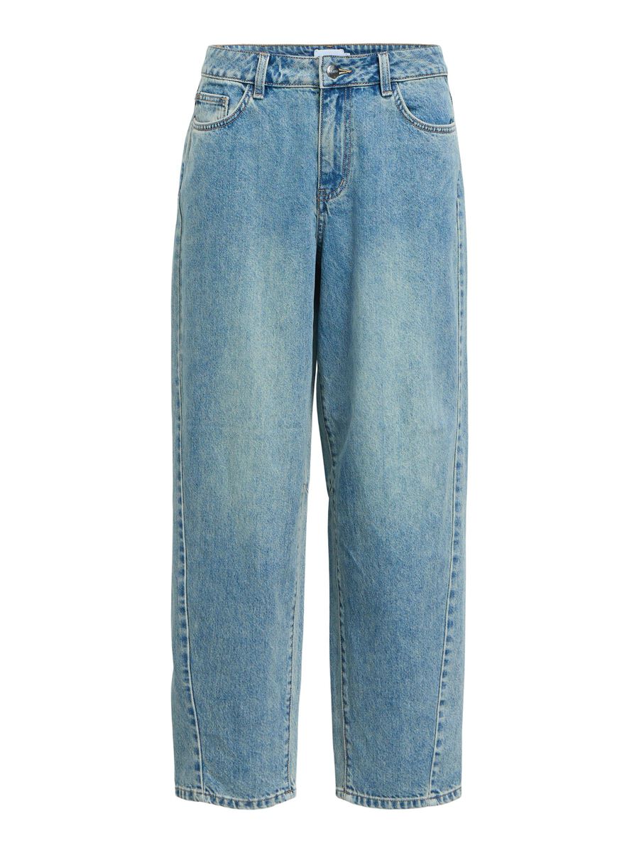 Product carousel image - BARREL-FIT JEANS, Light Blue Denim | 2