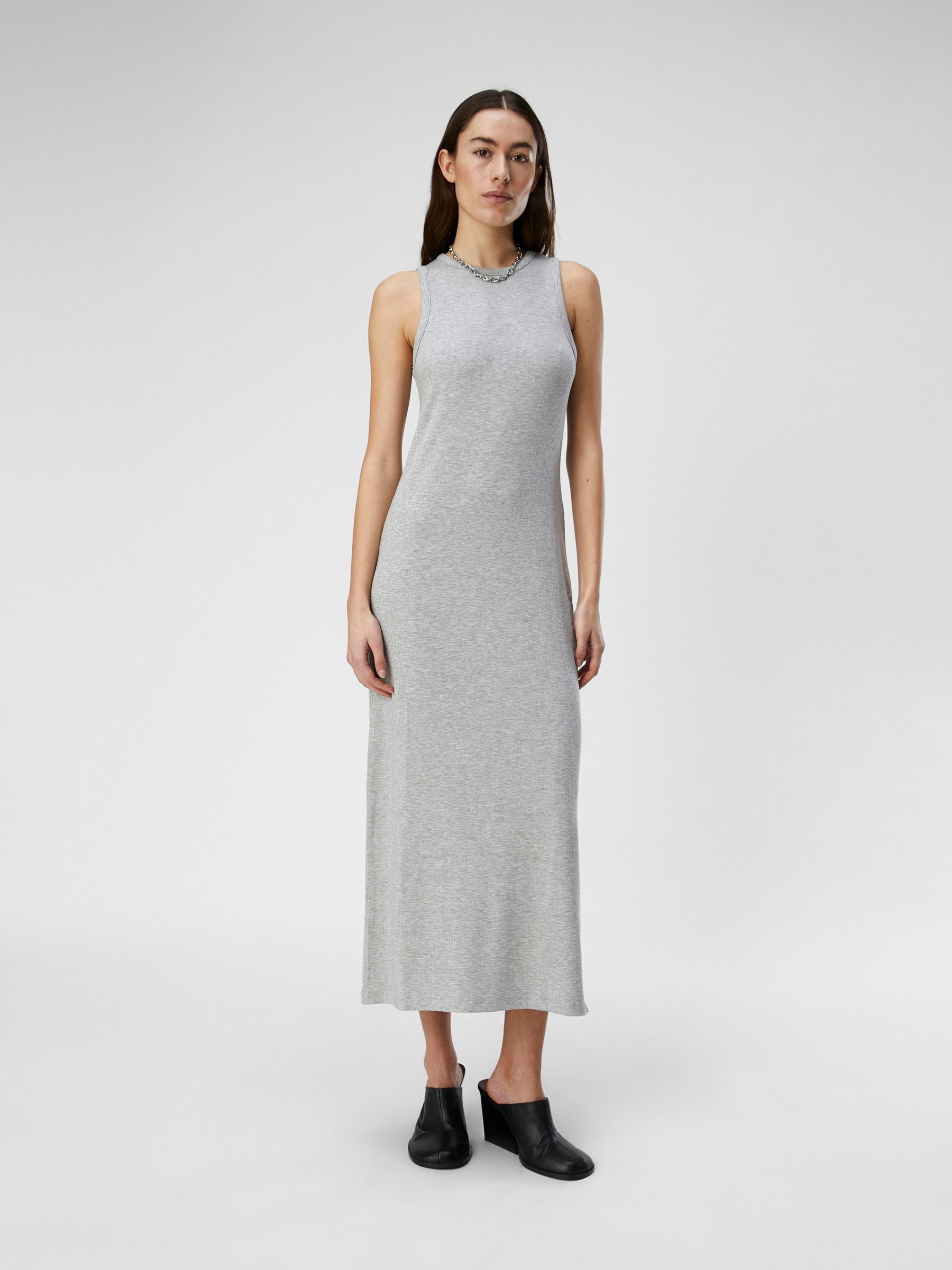 Vestito lungo grigio on sale
