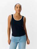 OBJECT RIBBED TANK TOP, Black, highres - 23045692_Black_1205179_003.jpg