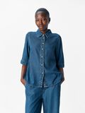 OBJECT À MANCHES COURTES CHEMISE EN JEAN, Dark Blue Denim, highres - 23046164_DarkBlueDenim_1257759_003.jpg