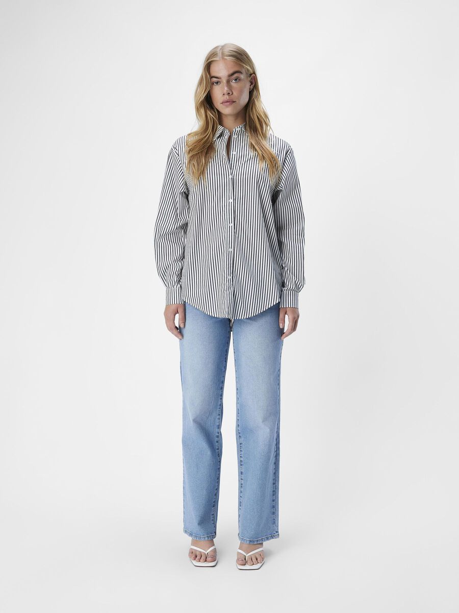 Carousel image - LOOSE FIT SHIRT, White | 4