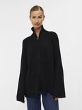 Object Collectors Item ZIP-UP CARDIGAN, Black, highres - 23042977_Black_003.jpg