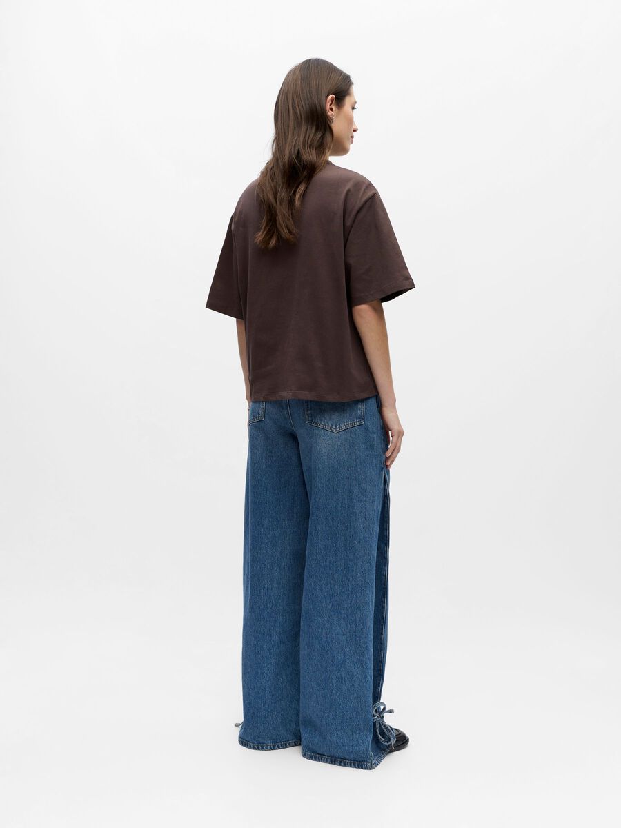 Carousel image - LOOSE FIT T-SHIRT, Seal Brown | 3