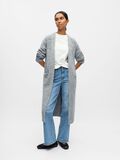 Product image thumbnail - LONGLINE STRICKJACKE, Medium Grey Melange | 4