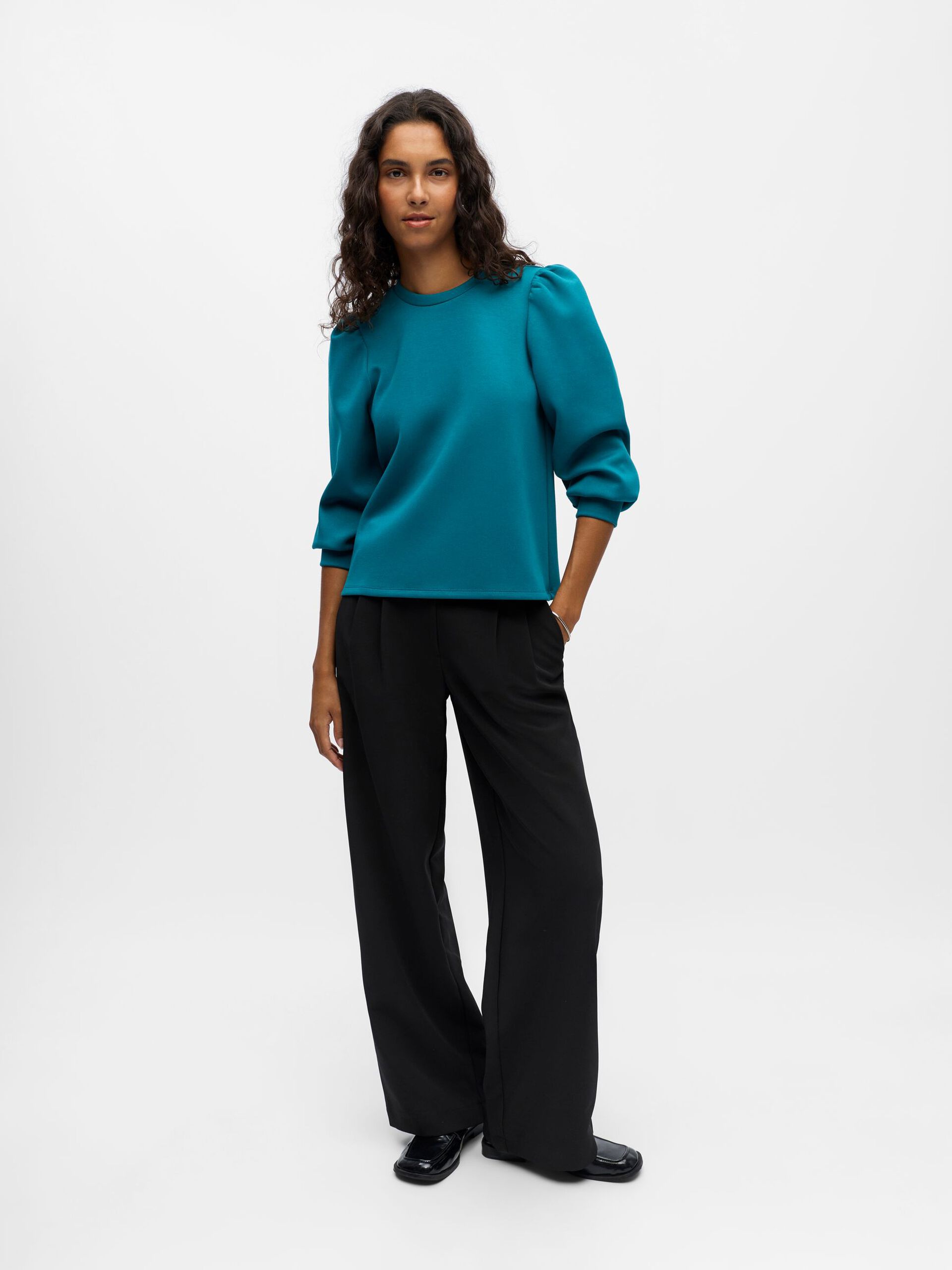 Carousel image - LONG SLEEVED TOP, Legion Blue | 4