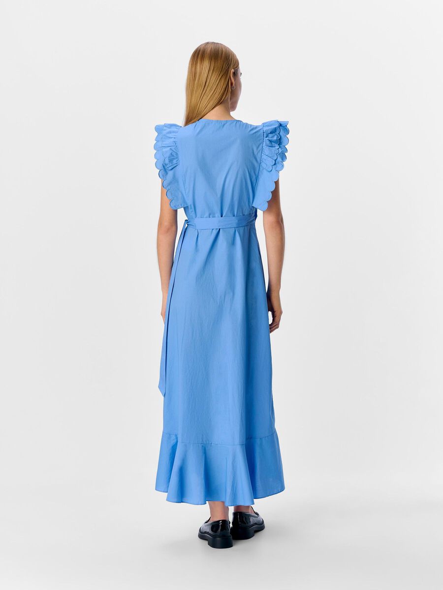 OBJECT OBJHOPE WRAP DRESS, Cornflower Blue, highres - 23047071_CornflowerBlue_004.jpg