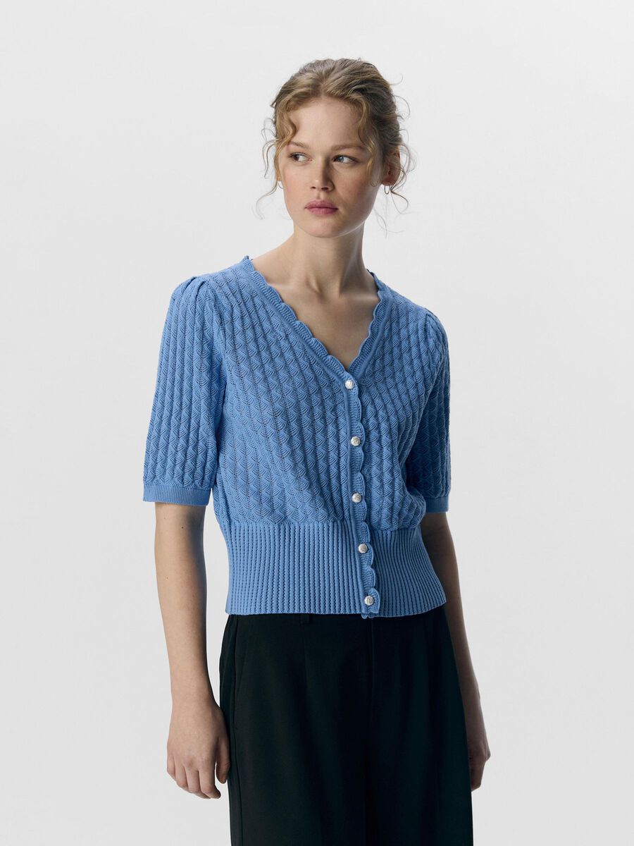 OBJECT À MANCHES COURTES CARDIGAN, Cornflower Blue, highres - 23046319_CornflowerBlue_003.jpg
