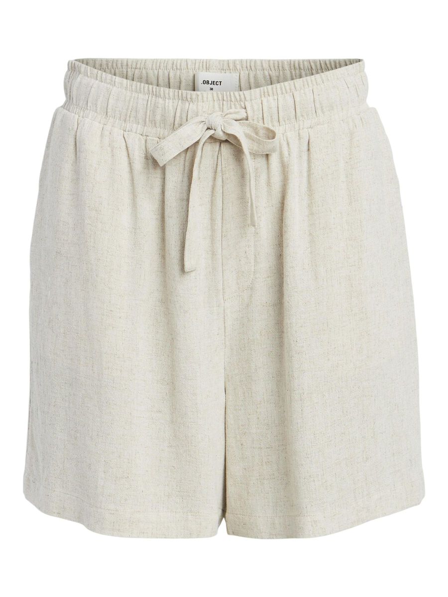OBJECT LINEN SHORTS, Sandshell, highres - 23042205_Sandshell_001.jpg