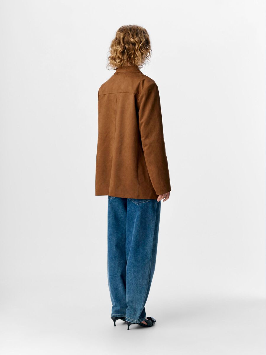 OBJECT FAUX SUEDE BLAZER, Rawhide, highres - 23047799_Rawhide_004.jpg