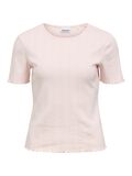 Product image thumbnail - RONDE HALS TOP, Pale Lilac | 1
