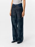 OBJECT PATCHWORK WIDE FIT JEANS, Dark Blue Denim, highres - 23047615_DarkBlueDenim_003.jpg