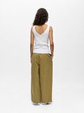Product image thumbnail - RIBBET V-UDSK&AElig;RING TANKTOP, White | 3