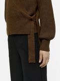 Object Collectors Item RIBBED WRAP CARDIGAN, Dark Earth, highres - 23039236_DarkEarth_951598_006.jpg