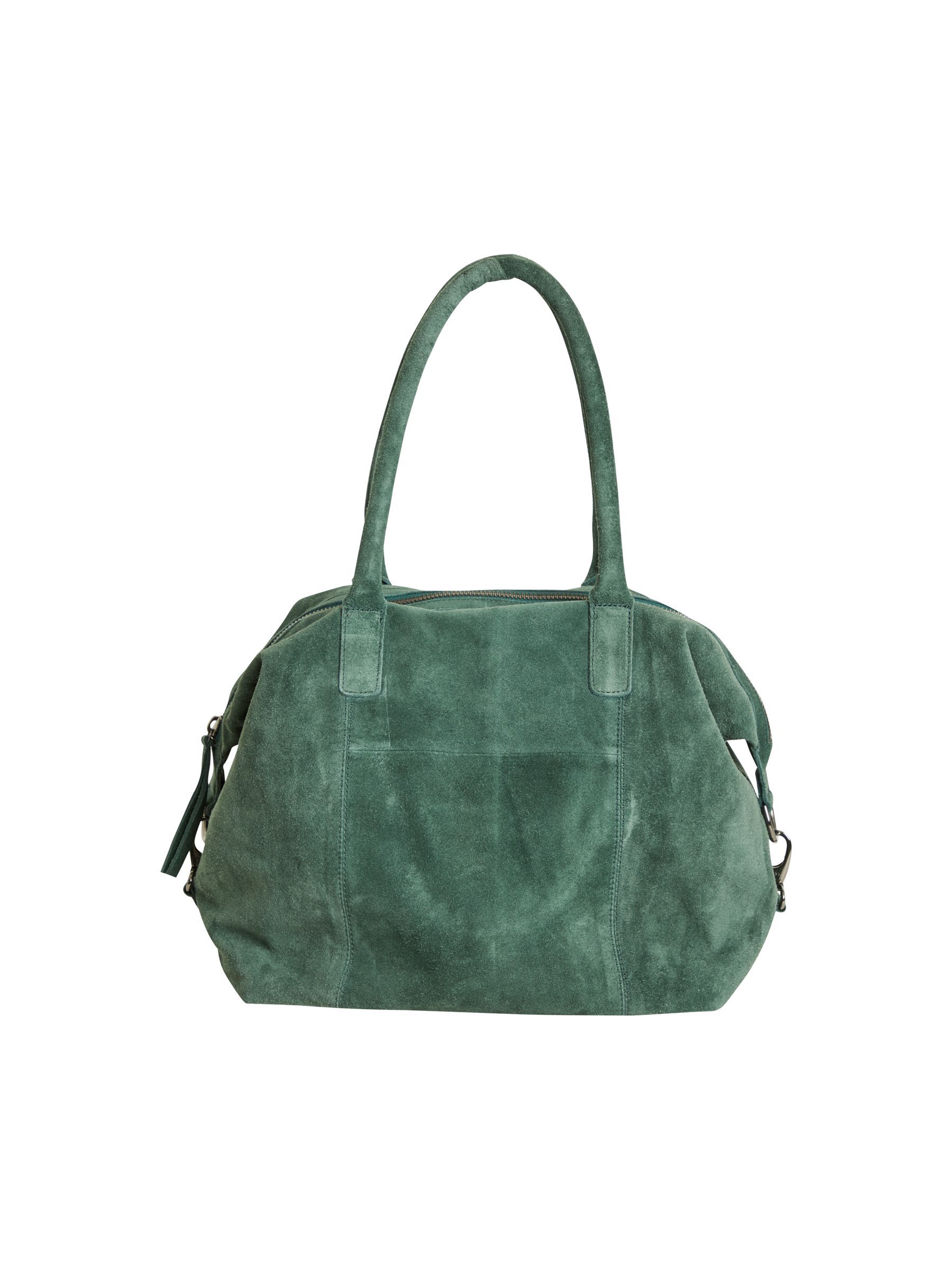Suede travel bag 2025