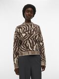 Object Collectors Item ANIMAL PRINT PULLOVER, Bitter Chocolate, highres - 23042941_BitterChocolate_1064843_006.jpg