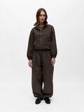 Product image thumbnail - CHECKED TRACK PANTS, Seal Brown | 4