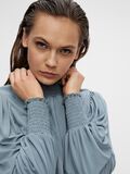 OBJECT HØJHALSET LANGÆRMET BLUSE, Blue Mirage, highres - 23036087_BlueMirage_006.jpg