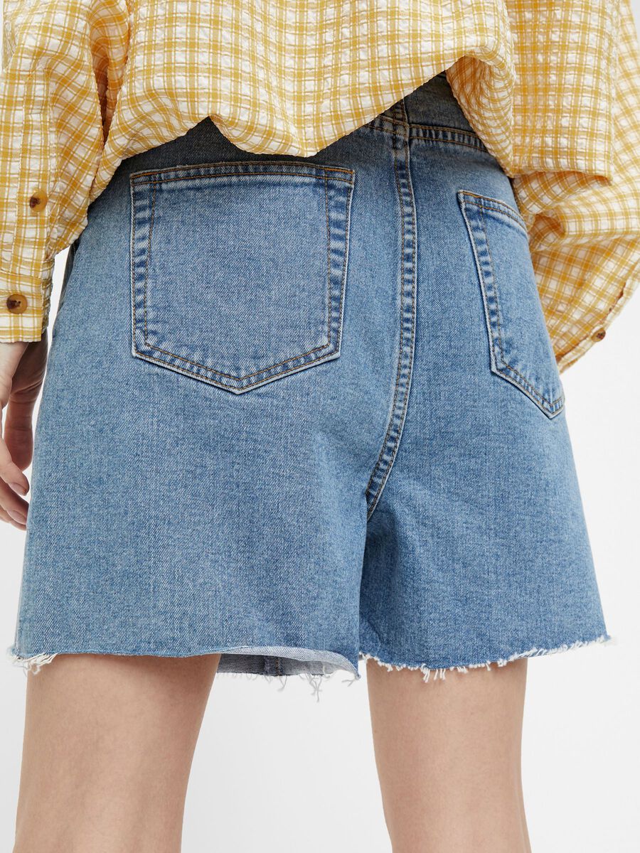 High Waisted Denim Shorts Object Collectors Item