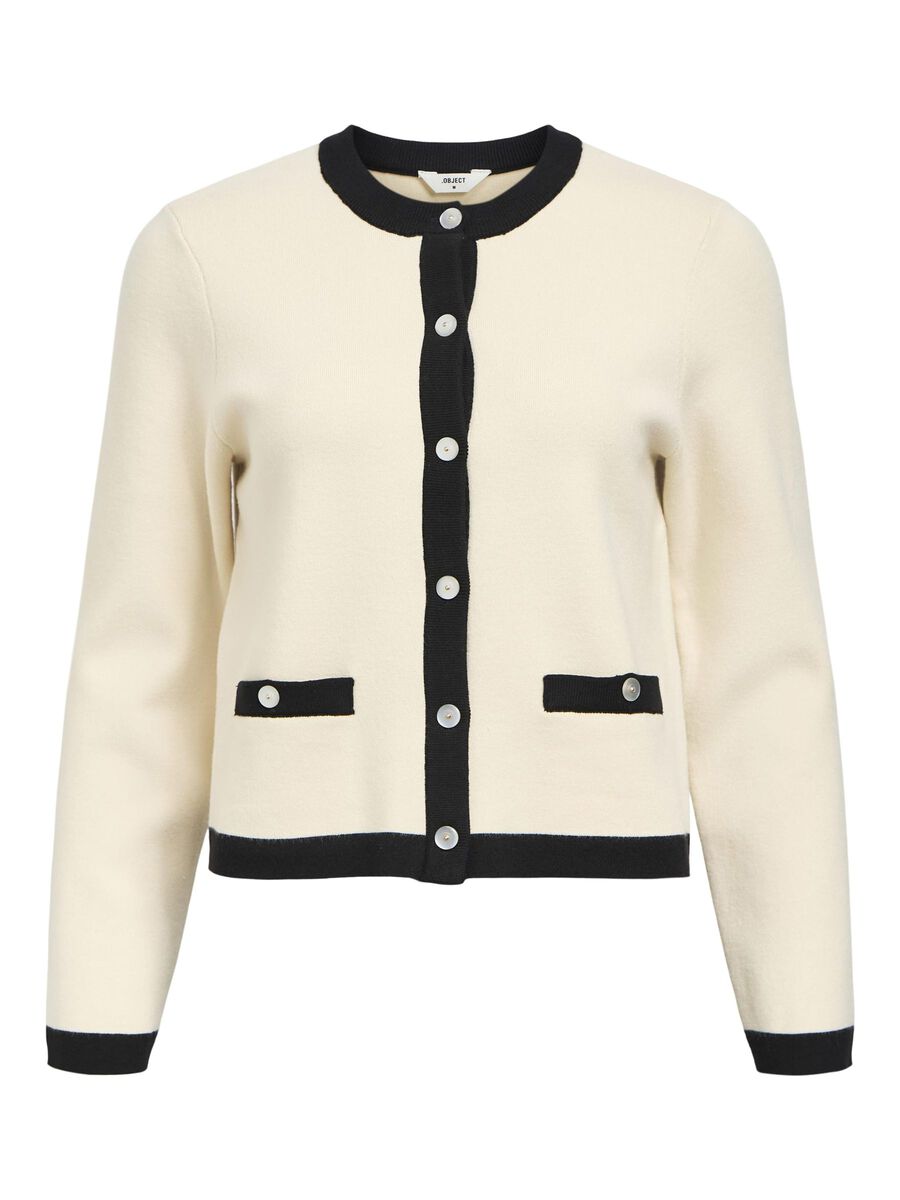 OBJECT KNITTED CARDIGAN, Sandshell, highres - 23046160_Sandshell_1171880_001.jpg