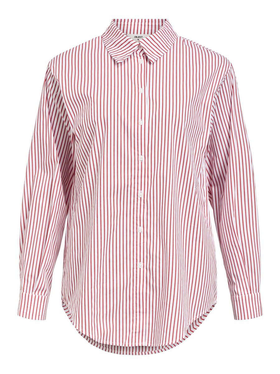 OBJECT LOOSE FIT SHIRT, White, highres - 23044666_White_1177431_001.jpg