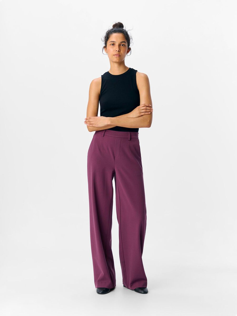 Carousel image - PANTALONES, Mauve Wine | 4
