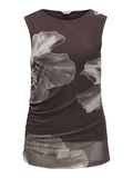 Product image thumbnail - GERAFFTES TOP, Seal Brown | 1