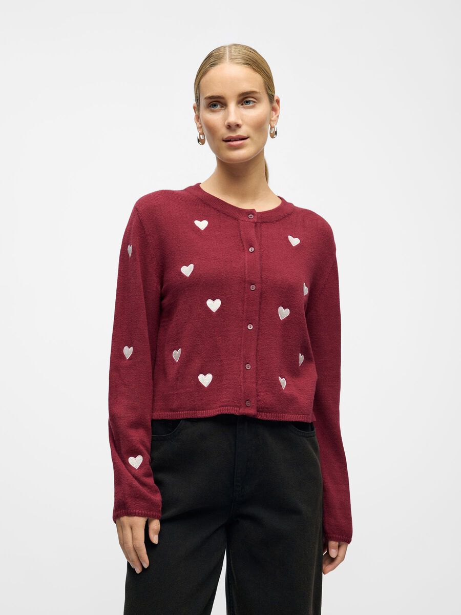 Product carousel image - CARDIGAN, Cabernet | 1