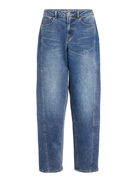 OBJECT WIJDE BARREL FIT JEANS, Medium Blue Denim, highres - 23048465_MediumBlueDenim_001.jpg