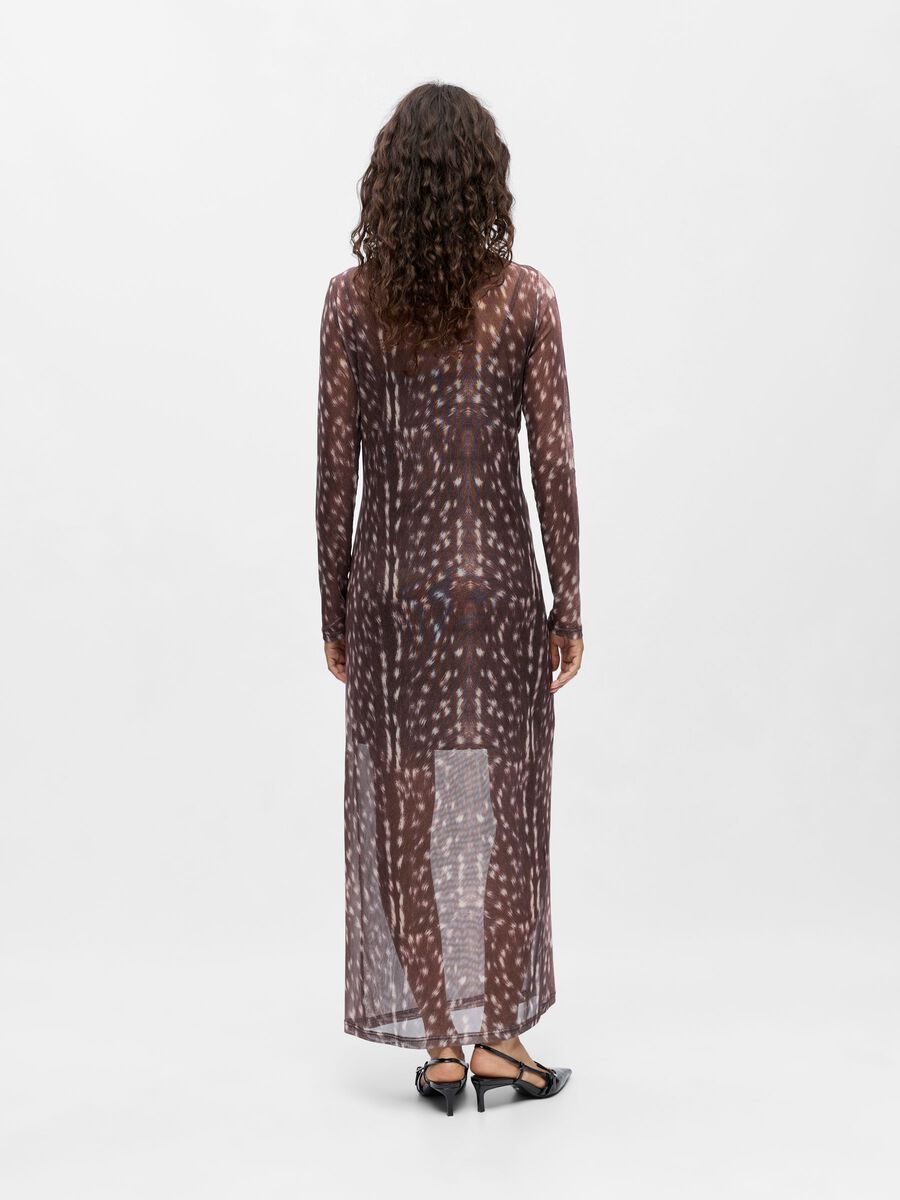 Product carousel image - EN TULLE ROBE LONGUE, Cocoa Brown | 2