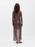 Product image thumbnail - MESH MAXI DRESS, Cocoa Brown | 3