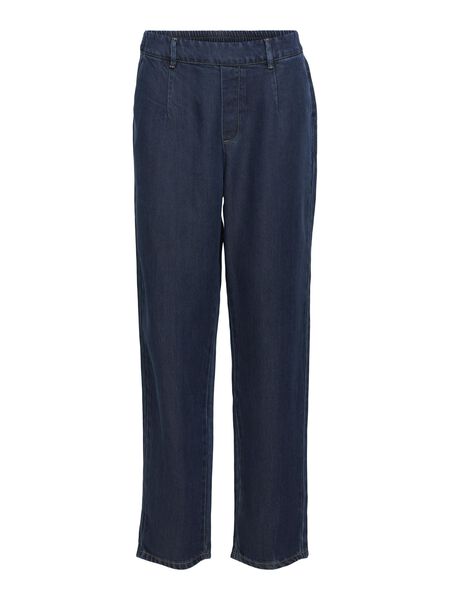 OBJECT STRAIGHT LEG TROUSERS, Dark Blue Denim, highres - 23045204_DarkBlueDenim_001.jpg