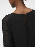 Object Collectors Item LACE SLEEVES BLOUSE, Black, highres - 23028558_Black_008.jpg