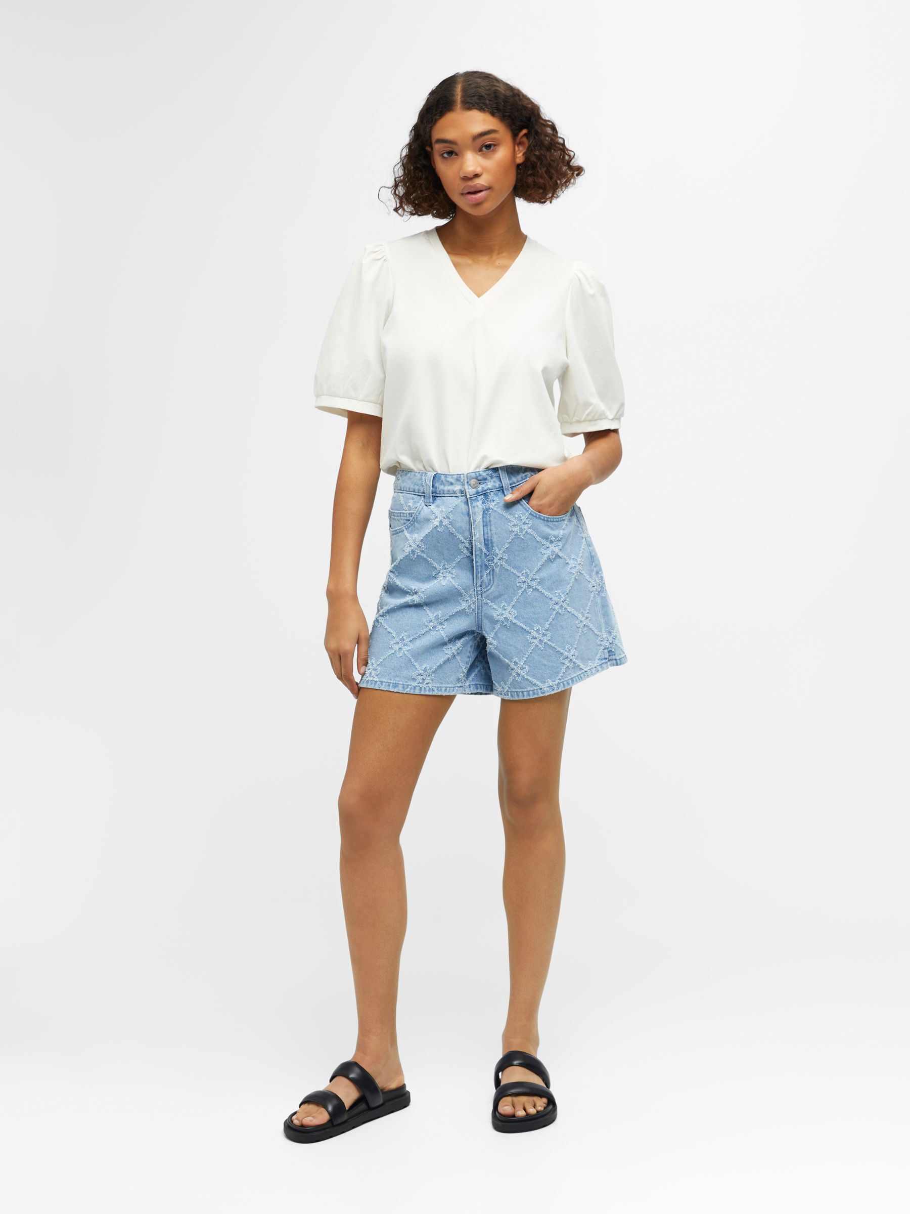 High waisted shorts ireland top