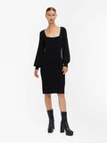 Object Collectors Item RIBBED KNITTED DRESS, Black, highres - 23040384_Black_005.jpg