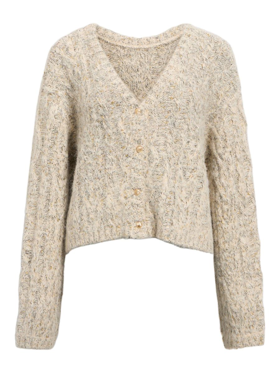 Carousel image - STRICK STRICKJACKE, White Sand | 1