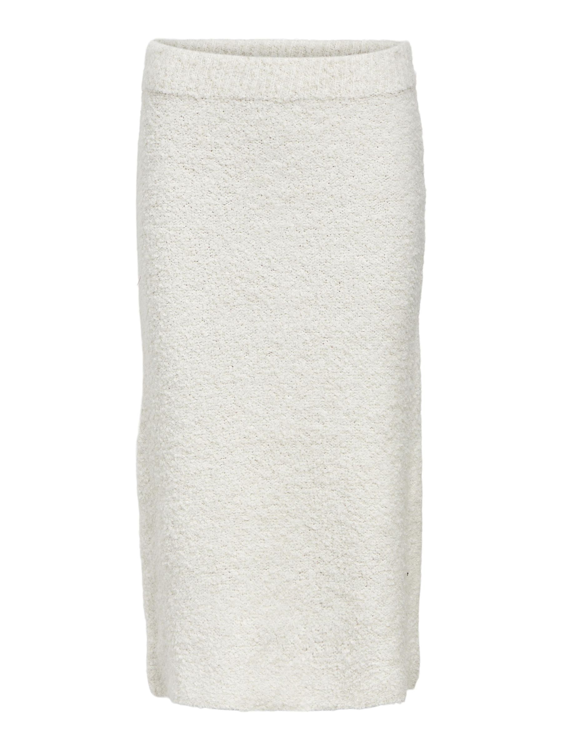 White skirt knit shop