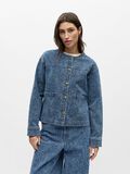 Product image thumbnail - TEXTURED DENIM JACKET, Light Blue Denim | 2