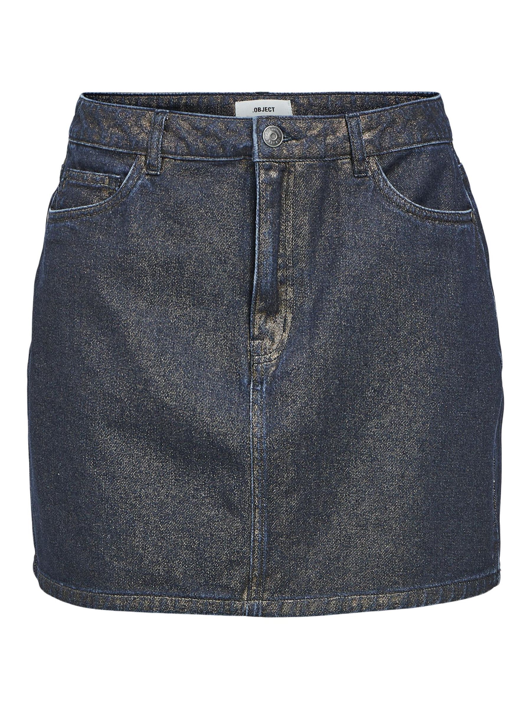 DENIM MINI SKIRT