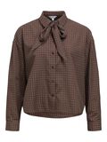 Product image thumbnail - COL LAVALLI&Egrave;RE CHEMISE, Seal Brown | 1