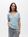 Product image thumbnail - V-HALS T-SHIRT, Winter Sky | 2