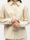 Product image thumbnail - EN CORDUROY CHEMISE, Birch | 5
